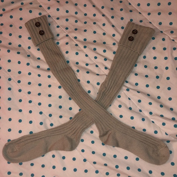 Tan Boot Socks - Picture 2 of 2